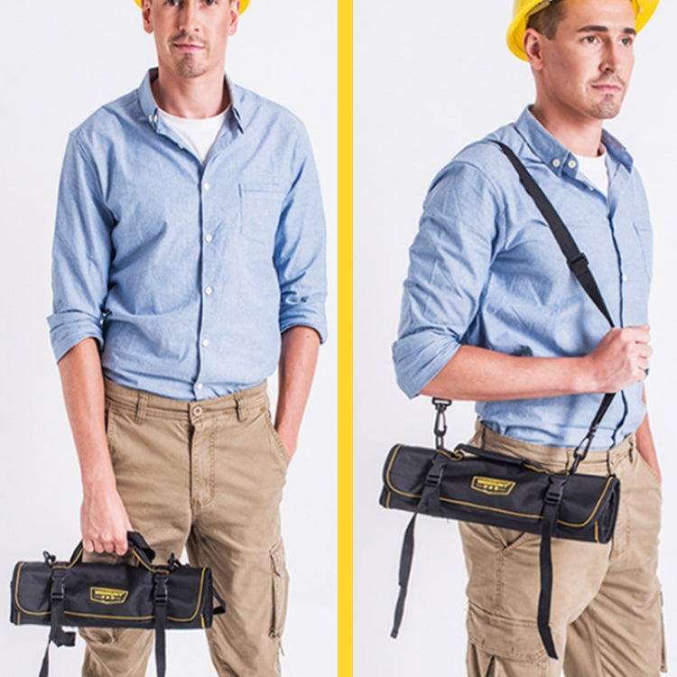 WINHUNT WH005 Rolling Multifunctional Padded Canvas Storage Tool Kit(68.5x36cm) - Storage Bags & Boxes by WINHUNT | Online Shopping South Africa | PMC TechLife | Buy Now Pay Later Mobicred