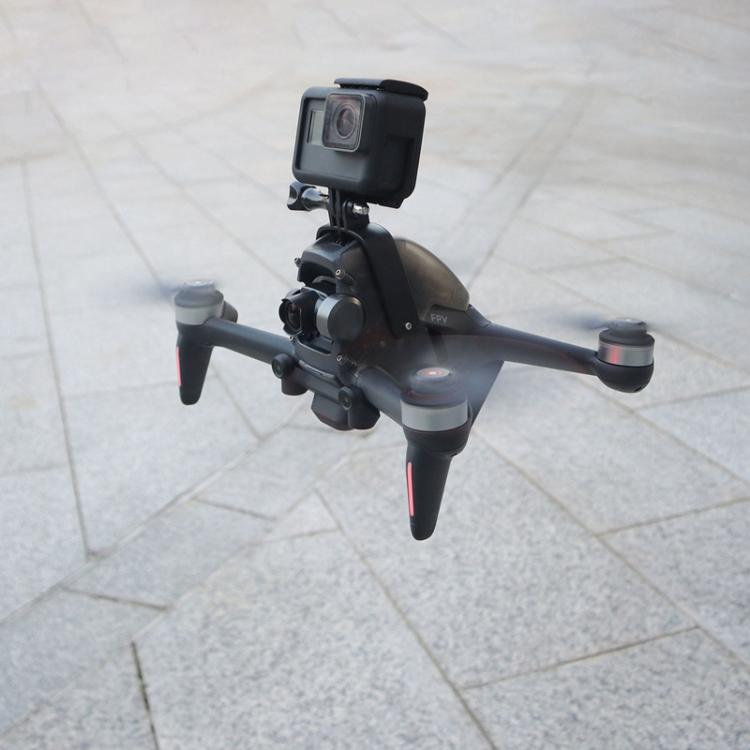 For DJI FPV Top Expansion Adapter Bracket Sports Camera Bracket - Mount & Holder by CQT | Online Shopping South Africa | PMC TechLife | Buy Now Pay Later Mobicred