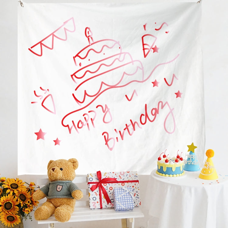 Birthday Layout Hanging Cloth Children Photo Wall Cloth, Size: 150x180cm Velvet(32) - Cartoon by PMC TechLife | Online Shopping South Africa | PMC TechLife | Buy Now Pay Later Mobicred