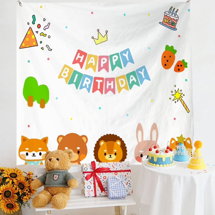 Birthday Layout Hanging Cloth Children Photo Wall Cloth, Size: 150x180cm Velvet(34) - Cartoon by PMC TechLife | Online Shopping South Africa | PMC TechLife | Buy Now Pay Later Mobicred