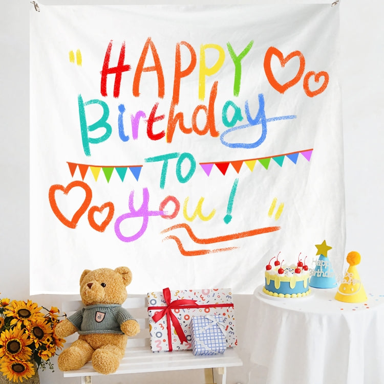Birthday Layout Hanging Cloth Children Photo Wall Cloth, Size: 150x180cm Velvet(40) - Cartoon by PMC TechLife | Online Shopping South Africa | PMC TechLife | Buy Now Pay Later Mobicred