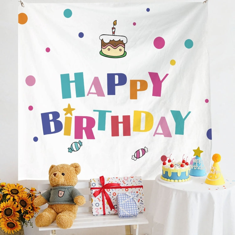 Birthday Layout Hanging Cloth Children Photo Wall Cloth, Size: 180x200cm Velvet(20) - Cartoon by PMC TechLife | Online Shopping South Africa | PMC TechLife | Buy Now Pay Later Mobicred