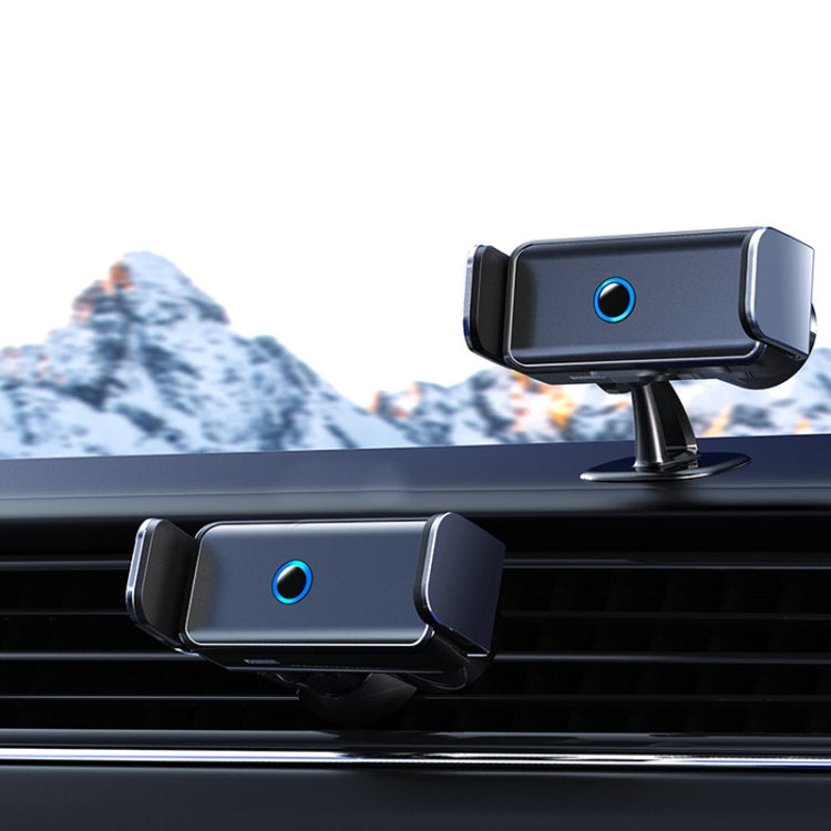 Car Air Outlet Smart Navigation Electric Mobile Phone Holder, Color: 660 Gray - Car Holders by PMC TechLife | Online Shopping South Africa | PMC TechLife | Buy Now Pay Later Mobicred