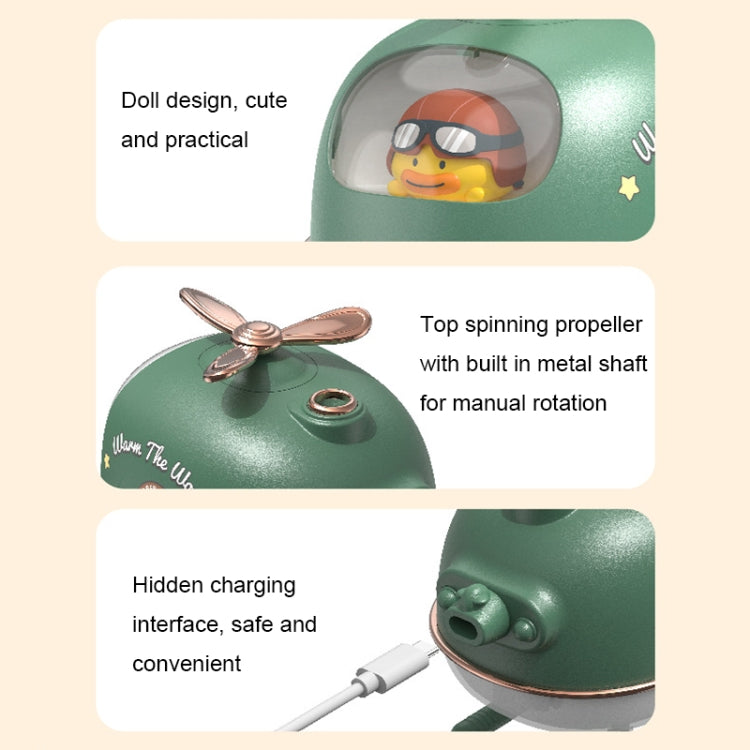 ICARER FAMILY IFJSQ07 Cartoon Nano Spray Atmosphere Night Light Humidifier, Spec: Charging (Pink) - free shipping - PMC TechLife - Order now!