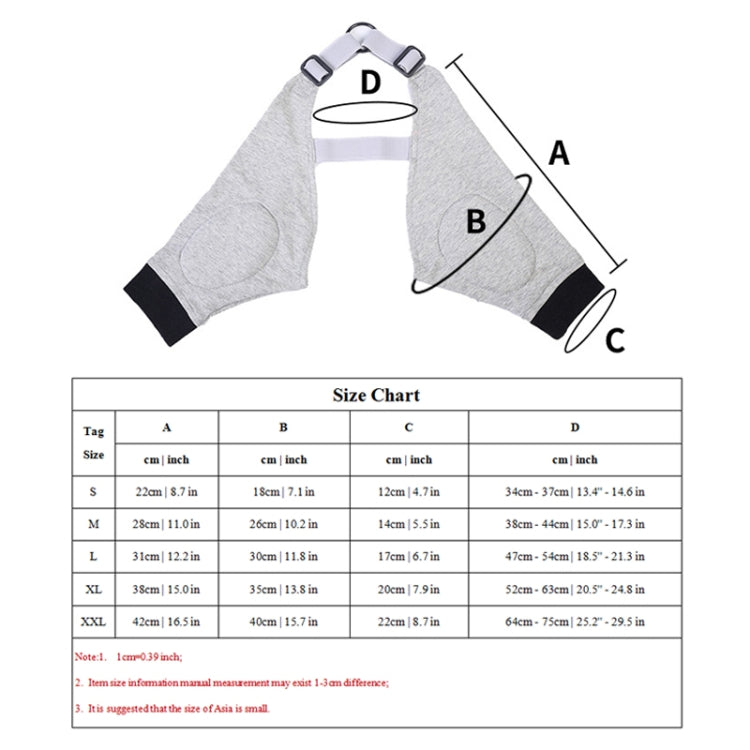 Pet Knee Pads Breathable Dog Elbow Brace Front Leg Brace, Size: XL(Gray Black) - Protective & Protection by PMC TechLife | Online Shopping South Africa | PMC TechLife | Buy Now Pay Later Mobicred