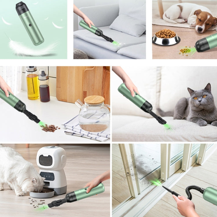 Pinjia P07 Wireless Mini Fashion Vehicle Vacuum Cleaner(Green Grapefruit Green) - free shipping - PMC TechLife - Order now!