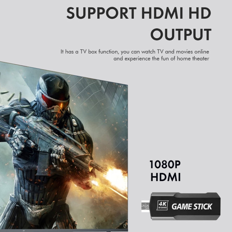 GD10 2.4G Wireless 4K HD TV Game Console PSP Game Box 32G Built-in 15,000 Games - free shipping - PMC TechLife - Order now!