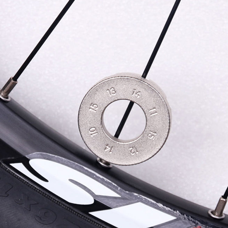 2 Silver 8 Port+Red Wrench Chrome Molybdenum Steel Mountain Bike Spoke Wrench Set - Maintenance tools by PMc TechLife | Online Shopping South Africa | PMc TechLife | Buy Now Pay Later Mobicred