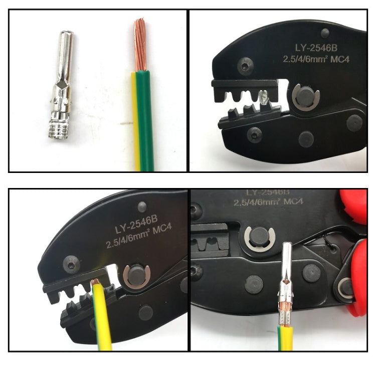 Photovoltaic Connector Crimping Pliers Solar Panel Installation Tools, Model: LY-2546b - Pliers by PMC TechLife | Online Shopping South Africa | PMC TechLife