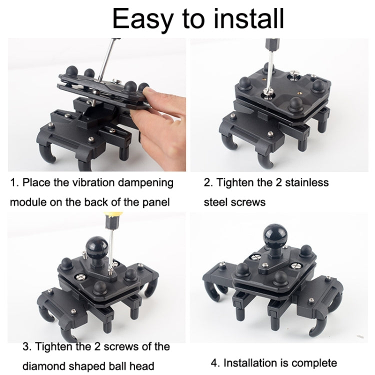 Battery Car Bicycle Cycling Navigation Silicone Shock Absorption Holder - Holder by PMC TechLife | Online Shopping South Africa | PMC TechLife | Buy Now Pay Later Mobicred