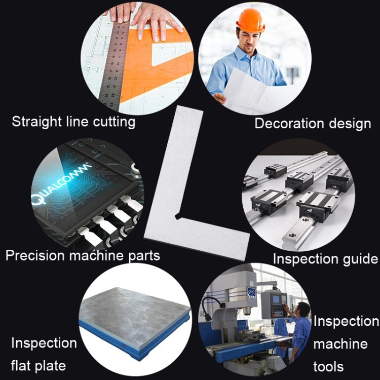 100x70cm Knife Angle Ruler 90 Degree High Precision Carbon Steel Right Angle Ruler - Measuring Tools by PMC TechLife | Online Shopping South Africa | PMC TechLife | Buy Now Pay Later Mobicred