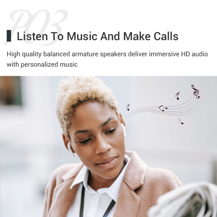 M6 Multi-country Mutual Translation Smart Bluetooth Translation Earphone Supports 127 Languages(White) - by PMC Jewellery | Online Shopping South Africa | PMC Jewellery | Buy Now Pay Later Mobicred