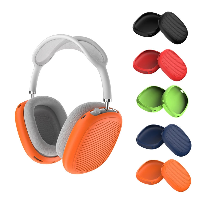 T2 For Apple AirPods Max 1pair Bluetooth Headset Anti-Fall Silicone Protective Case(Luminous Green) - For AirPods Max by PMC TechLife | Online Shopping South Africa | PMC TechLife