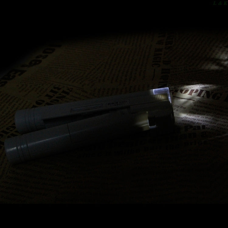 10085-1 100X Double Tube Microscope With LED Light Identification Magnifier - free shipping - PMc TechLife - Order now!