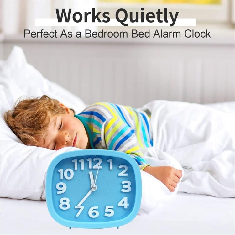 Square Candy Color Stereo Digital Silent Alarm Clock Children Student Alarm Clock(Red) - Alarm Clocks by PMc TechLife | Online Shopping South Africa | PMc TechLife | Buy Now Pay Later Mobicred