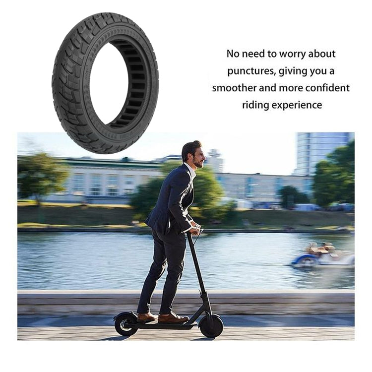 For Ninebot Max G30 10 X 2.5 Inch (60/70-6.5) Scooter Solid Rubber Tire Black - Accessories & Parts by PMC TechLife | Online Shopping South Africa | PMC TechLife