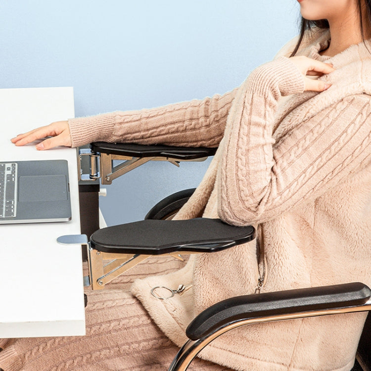 Folding Punch-free Computer Desk Sponge Pad Hand Bracket Multifunctional Desk Elbow Rest - Other by PMC TechLife | Online Shopping South Africa | PMC TechLife | Buy Now Pay Later Mobicred