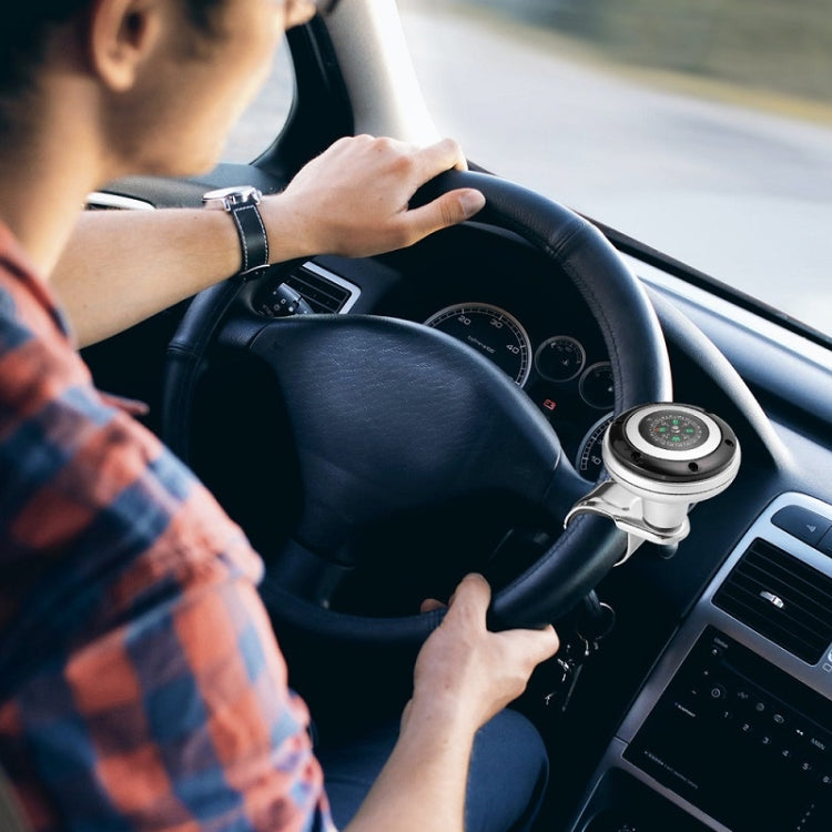 Car Steering Wheel Booster Ball Assist With Compass(A Model Black) - Steering Wheel Accessories by PMC TechLife | Online Shopping South Africa | PMC TechLife | Buy Now Pay Later Mobicred