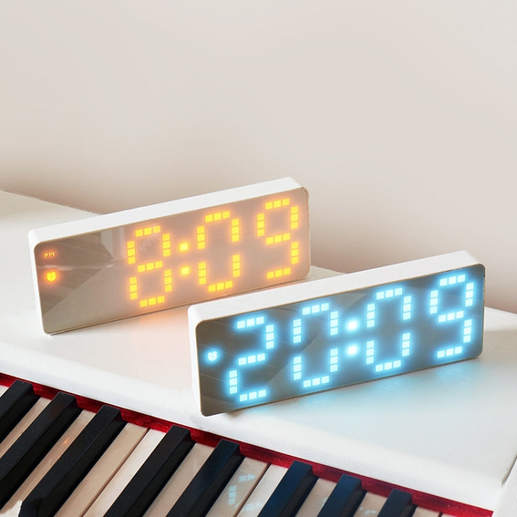 8017 LED Screen Voice Control Digital Alarm Clock Desktop Multifunctional Temperature Clock(Green) - Alarm Clocks by PMc TechLife | Online Shopping South Africa | PMc TechLife | Buy Now Pay Later Mobicred