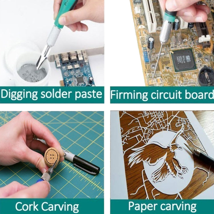 ProsKit PD-395A 30 In 1 Carved Paper Hand Carving Knife Set - free shipping - PMc TechLife - Order now!