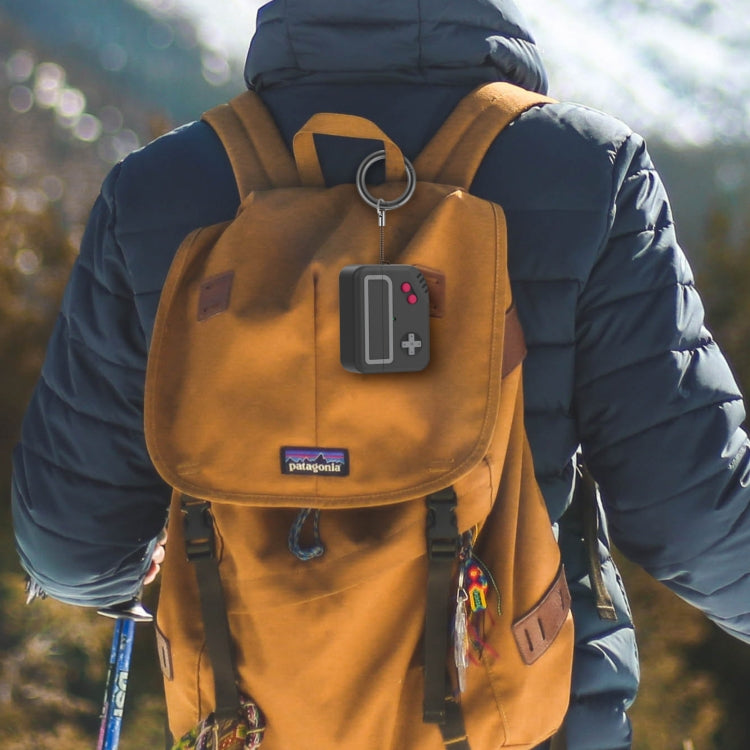 For AirPods Pro 2 AhaStyle PT-JY07 Split Silicone Cartoon Earphone Protective Case(Black) - free shipping - PMC Jewellery - Order now!