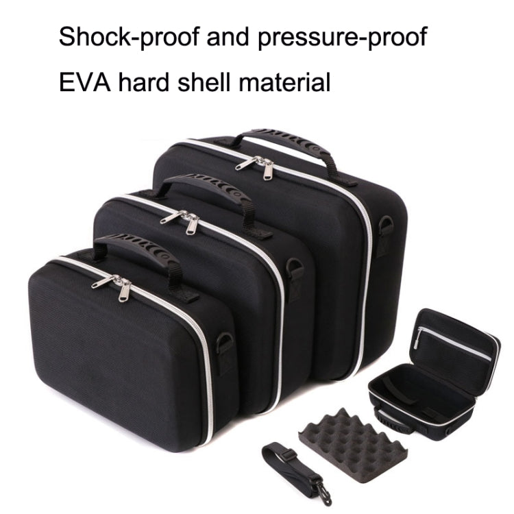 GH1365 Small Multifunction 3.5 Inch Mobile Hard Disk Bag Photo Printer Bag EVA Shots VR Drone Storage Bag - Hard Drive Bags & Cases by PMC TechLife | Online Shopping South Africa | PMC TechLife | Buy Now Pay Later Mobicred