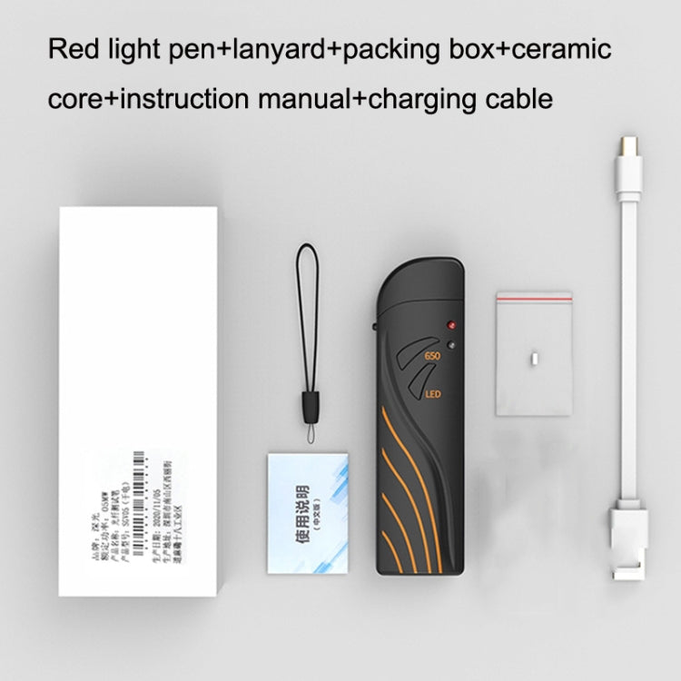 TL-B3-L15 10KM-15KM Mini Rechargeable Fiber Optical Red Light Sources Test Pen Clamshell Light Pen - Fiber Receiver by PMC Jewellery | Online Shopping South Africa | PMC Jewellery | Buy Now Pay Later Mobicred