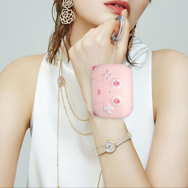 For AirPods Pro 2 Earphone Silicone Protective Case Cat Claw Cover(Shallow Purple) - For AirPods Pro 2 by PMC Jewellery | Online Shopping South Africa | PMC Jewellery | Buy Now Pay Later Mobicred