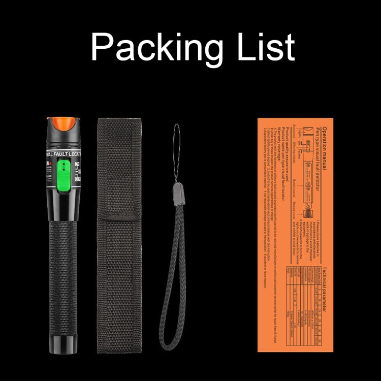 1-60 km Optical Fiber Red Light Pen 5/10/15/20/30/50/60MW Red Light Source Light Pen, Specification: 15mW Blue+Orange - Fiber Receiver by PMC TechLife | Online Shopping South Africa | PMC TechLife