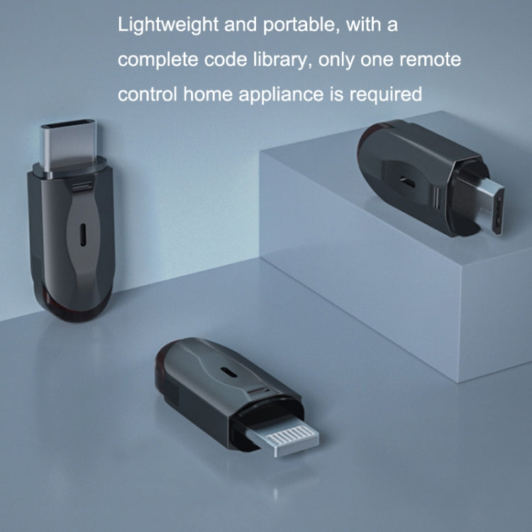 R10 Phone Smart Infrared Transmitter Learning Type Long Distance Remote Control, Interface: Type-C/USB-C - Phone Remote Control by PMC TechLife | Online Shopping South Africa | PMC TechLife