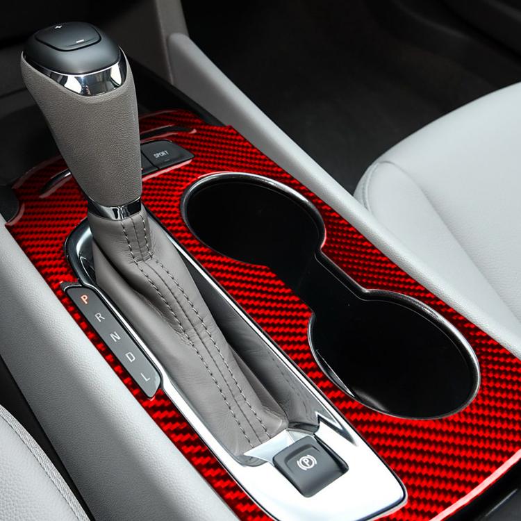 For Chevrolet Malibu 2016-2024 B Model Left-hand Drive Gear Panel Sticker(Black) - Car Interior Mouldings by PMc TechLife | Online Shopping South Africa | PMc TechLife | Buy Now Pay Later Mobicred