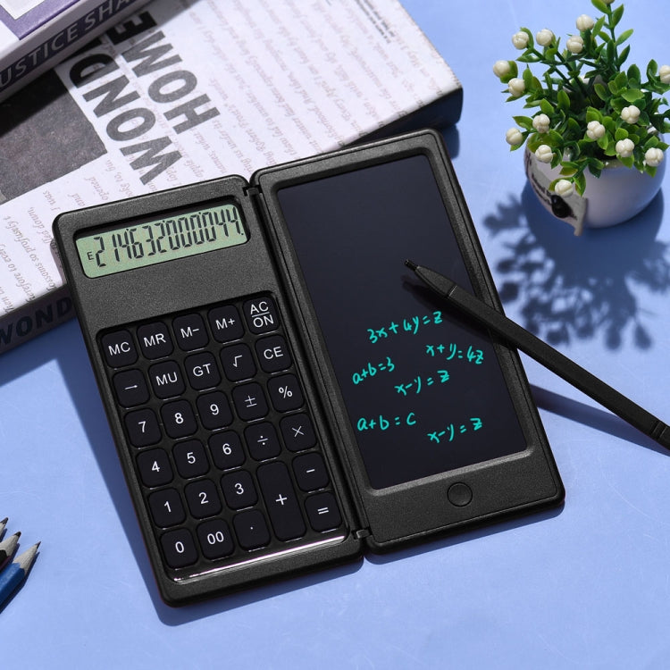 Basic Model 6 inch Learning Business Office Portable Foldable LCD Writing Board Calculator - by PMC TechLife | Online Shopping South Africa | PMC TechLife | Buy Now Pay Later Mobicred