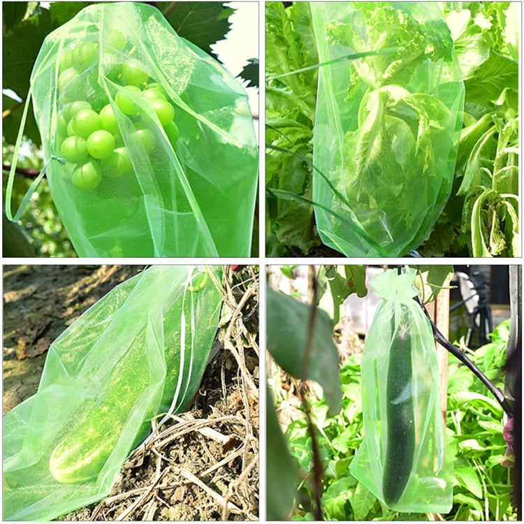 100pcs /Pack Fruit Protection Bag Anti-Insect And Anti-Bird Net Bag 15 x 20cm(White) - Plant Support & Care by PMC TechLife | Online Shopping South Africa | PMC TechLife | Buy Now Pay Later Mobicred