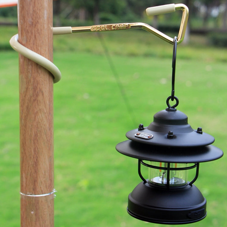 COOL CAMP Outdoor Canopy Pole Hook Portable Camping Light Hanger 22mm Black - Tents & Accessories by COOL CAMP | Online Shopping South Africa | PMC TechLife | Buy Now Pay Later Mobicred