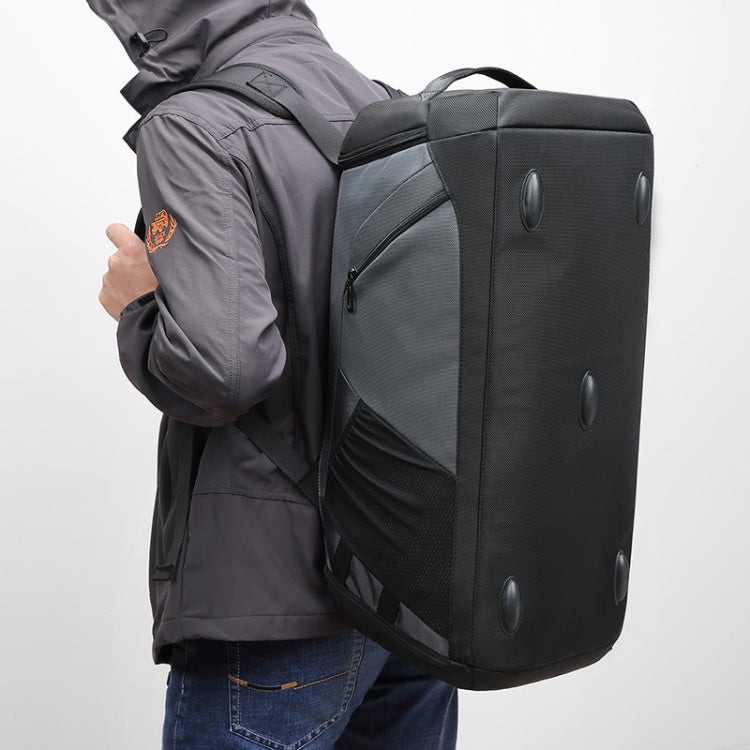 MINGLU Large-Capacity Dry And Wet Separation Gym Bag Messenger Training Bag(Grey) - Travel Bags by PMC TechLife | Online Shopping South Africa | PMC TechLife