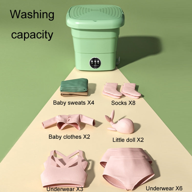 4.5L Mini Portable Folding Household Washing Machine Underwear Washer, Color: Lake Blue(UK Plug) - free shipping - PMC TechLife - Order now!