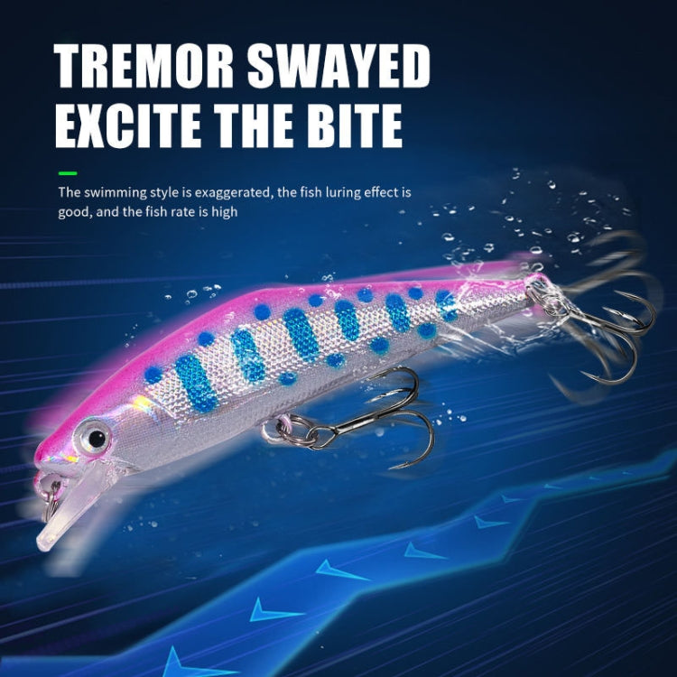 HENGJIA 5.7cm 3.4g Microbe Road Lures Slow Sinking Minnow Fake Bait, Color: 10 Colors Bagged - free shipping - PMC TechLife - Order now!