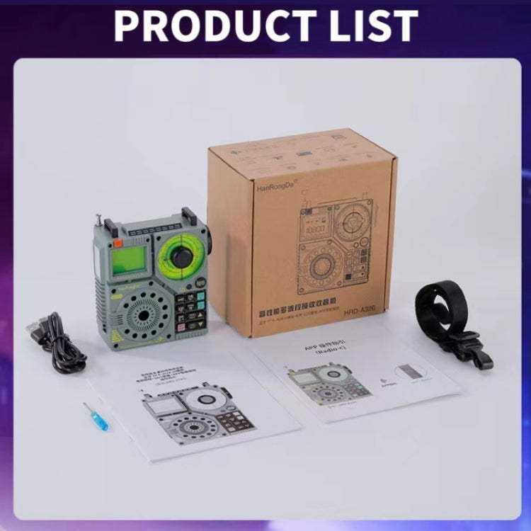 HanRongda HRD-A320 High Performance Multi-band Bluetooth Card Flashlight Lighting SOS Alert Radio - free shipping - PMC Jewellery - Order now!