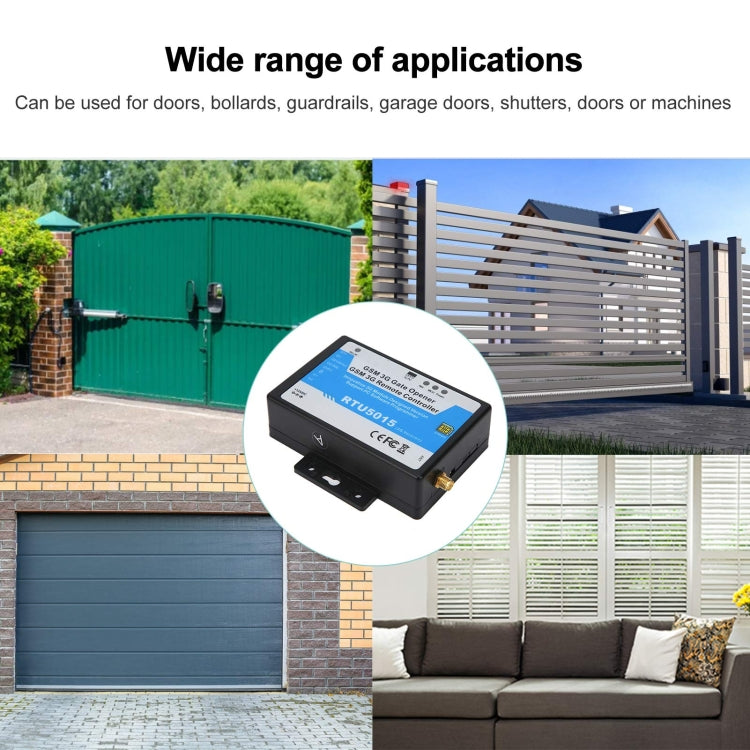 RTU5015 3G/GSM Version Gate Opener Mobile Phone Remote Controller Relay Switch - free shipping - PMC Jewellery - Order now!