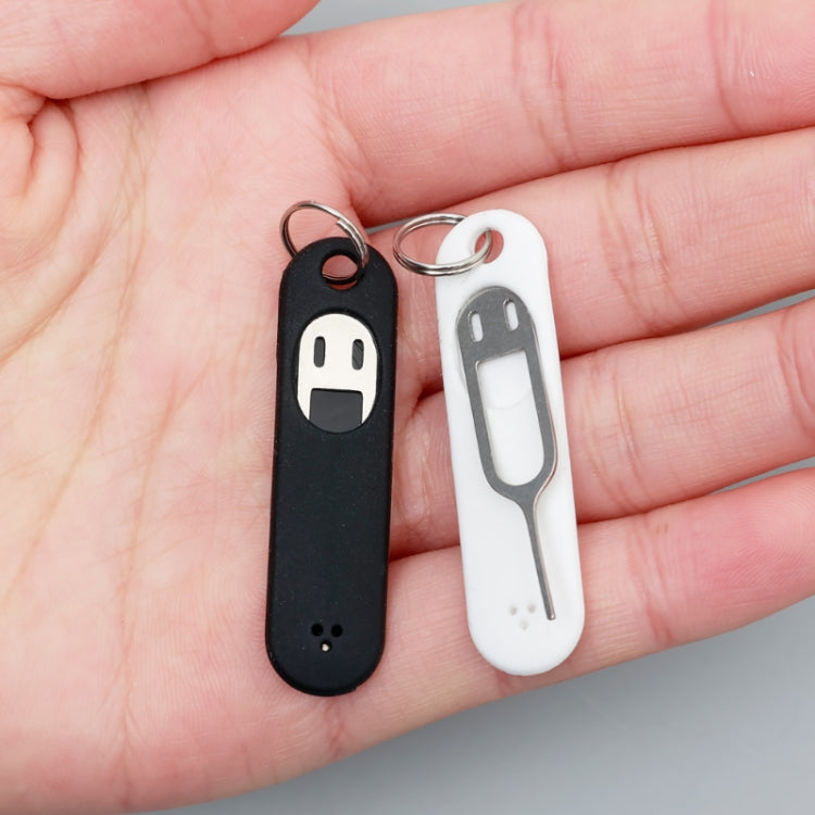Eject Sim Card Tray Open Pins Needle Keychain Tool With Silicone Case(White) - free shipping - PMC TechLife - Order now!