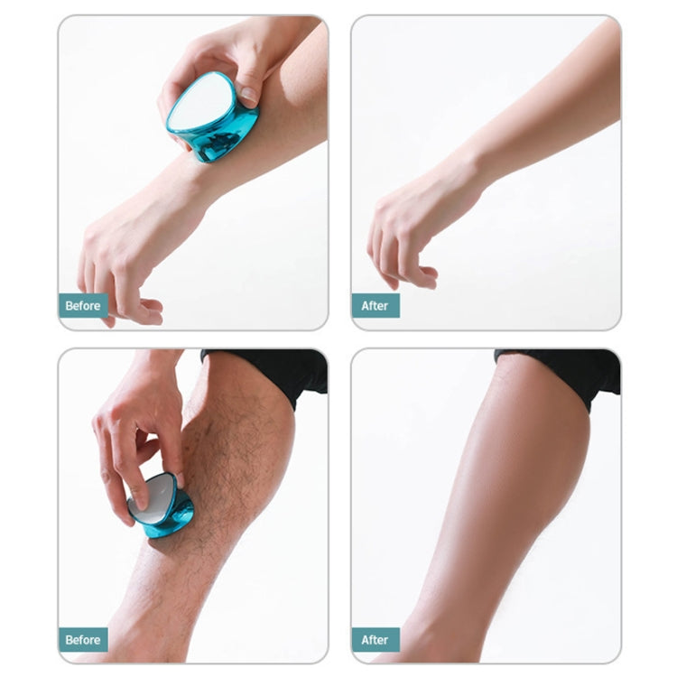 2 In 1 Hair Removal Foot Grinder Foot Peeling Pedicure Tool Epilator(Blue) - free shipping - PMC TechLife - Order now!