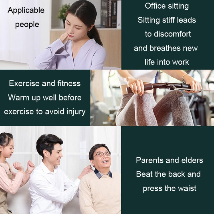 Konka 6 Speed Intelligent Fascia Gauge Muscle Relaxation Massager With 4 Massage Heads(Upgraded Model Green) - free shipping - PMC TechLife - Order now!