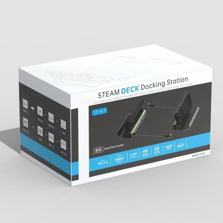 6 -in -1 For ASUS ROG Ally 100W PD Charging Game Console Stand Multifunctional USB 3.0 Docking Station - free shipping - PMC Jewellery - Order now!