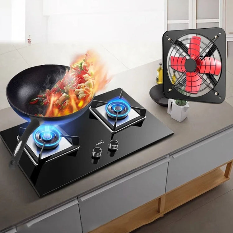 14 -inch Single Grilles Kitchen Exhaust Fan Wall Window Fan High Power Industrial Extractor Fume Space Extractor Hood,CN Plug - free shipping - PMC TechLife - Order now!