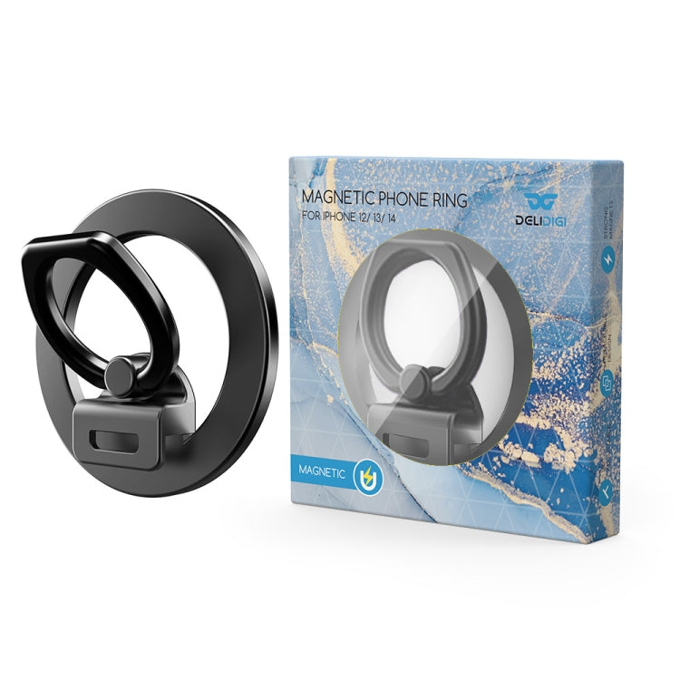 AhaStyle DD02 Magnetic MagSafe Zinc Alloy Cell Phone Expansion Stand For IPhone 12/13/14/15 Series(Black) - free shipping - PMC TechLife - Order now!