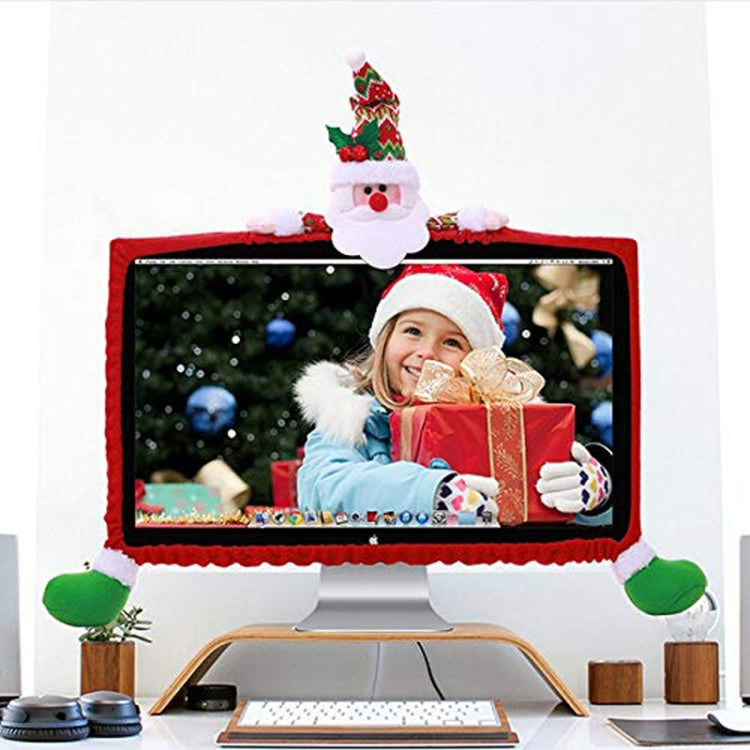 F-W232 Elderly Model 3D Cartoon Dust Protection Computer Sleeve Christmas Decoration Supplies - free shipping - PMC TechLife - Order now!