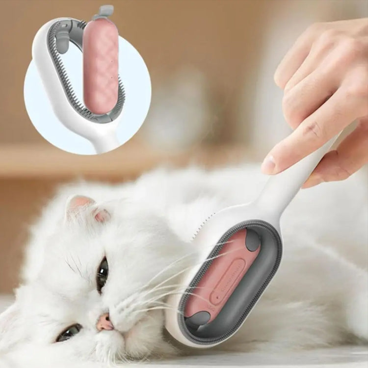Pet Cats With Water Tank Hair Removal Comb Cleaning Hair Brush, Style: Long Hair (Pink) - Brushes & Combs by PMC TechLife | Online Shopping South Africa | PMC TechLife