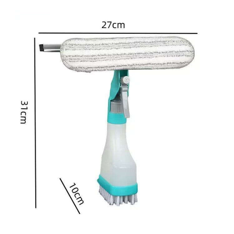 4 In 1 Double-sided Glass Wiper Window Squeegee Portable Spray Mirror Car Glass Cleaner YJ520 - Sponges, Cloths & Brushes by PMC TechLife | Online Shopping South Africa | PMC TechLife | Buy Now Pay Later Mobicred