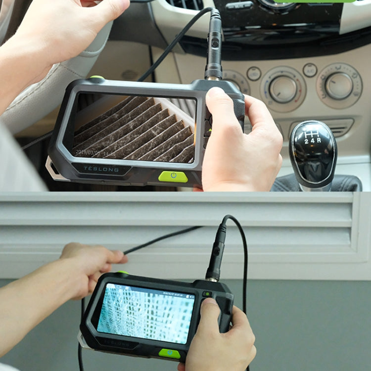 Teslong NTS500 5.5mm-3M Dual Lens 5 Inch Large Screen Industrial Pipe Borescope Industrial Inspection Tools - free shipping - PMC Jewellery - Order now!