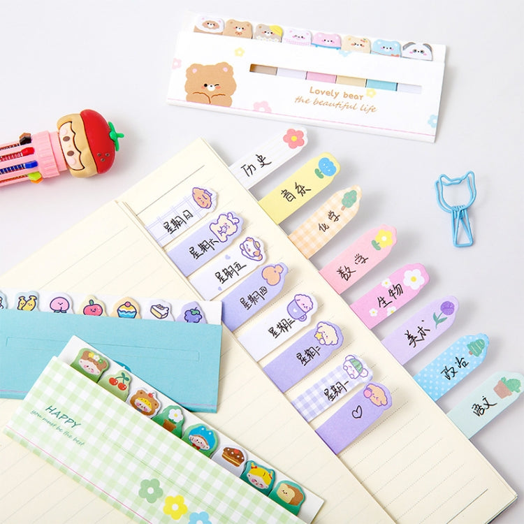 120sheets /Set Kawaii Sticky Tab Note Page Marker Writable and Repositionable File Flags, Spec: Cat - Memo Paper by PMC TechLife | Online Shopping South Africa | PMC TechLife | Buy Now Pay Later Mobicred
